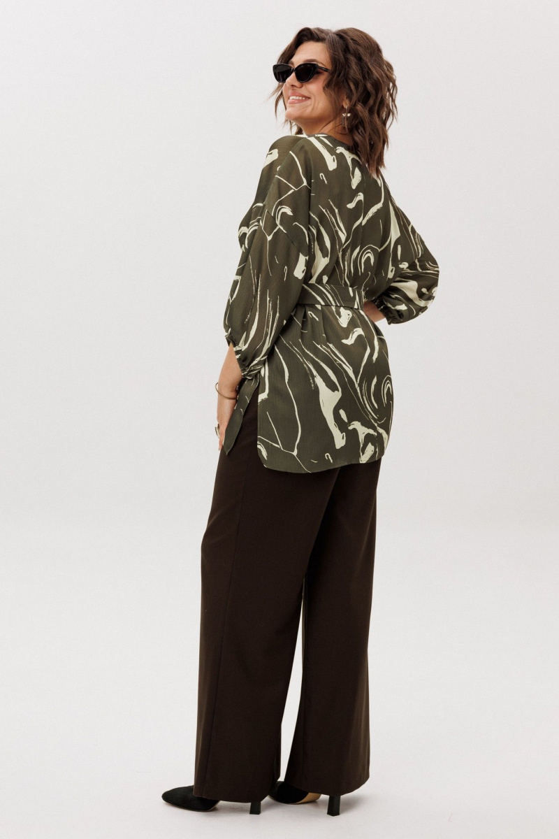Блузы Anelli 1665 лесная_осока