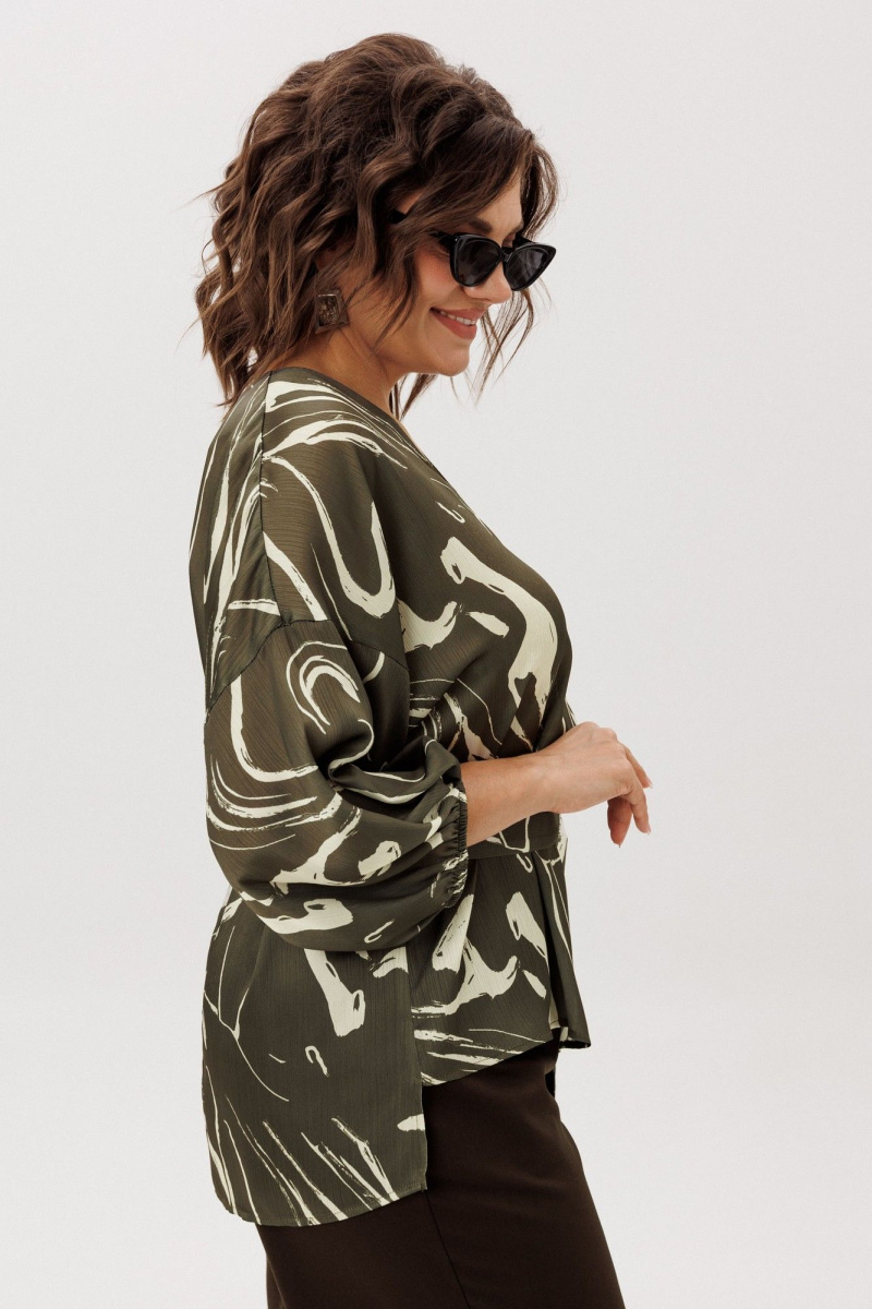 Блузы Anelli 1665 лесная_осока