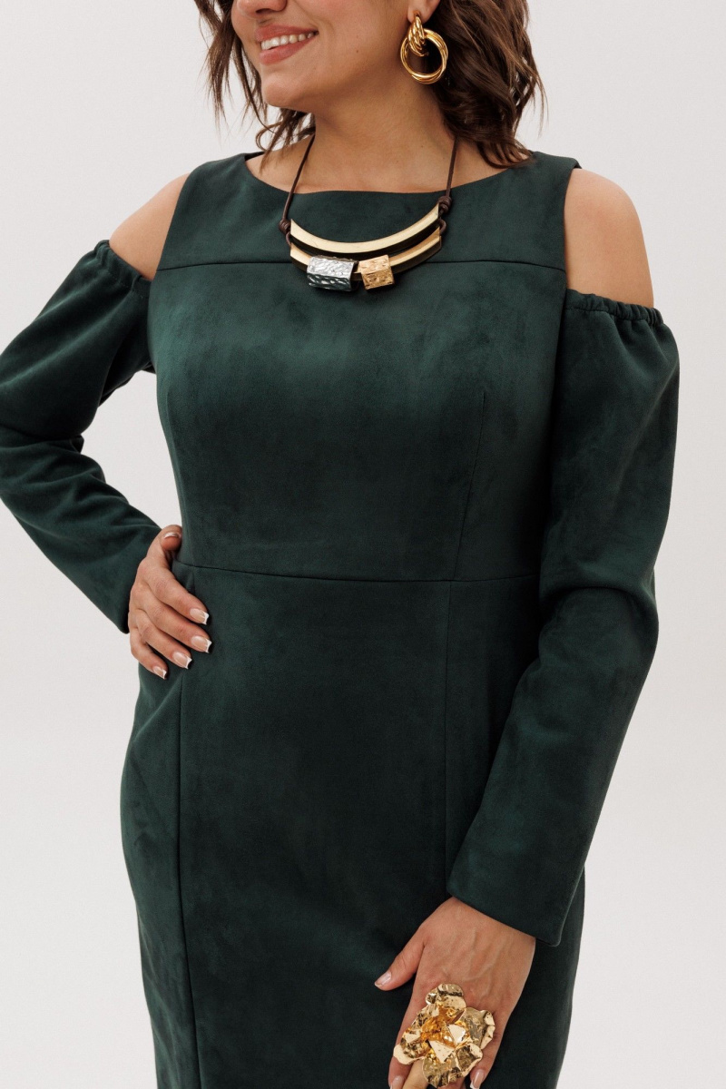 Платья Anelli 1757 мягенький_мох