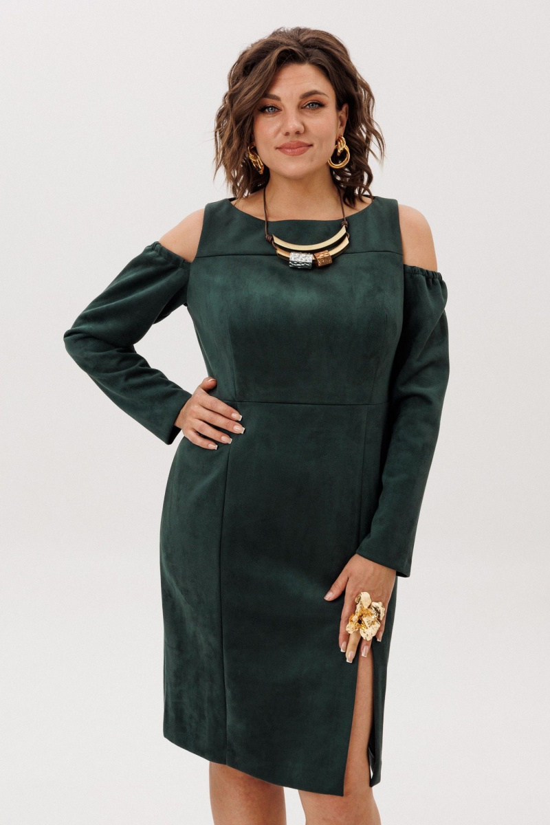 Платья Anelli 1757 мягенький_мох