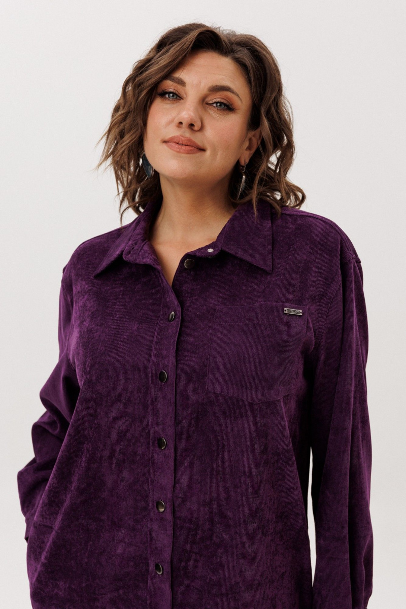 Платья Anelli 1771 сливовая_безмятежность