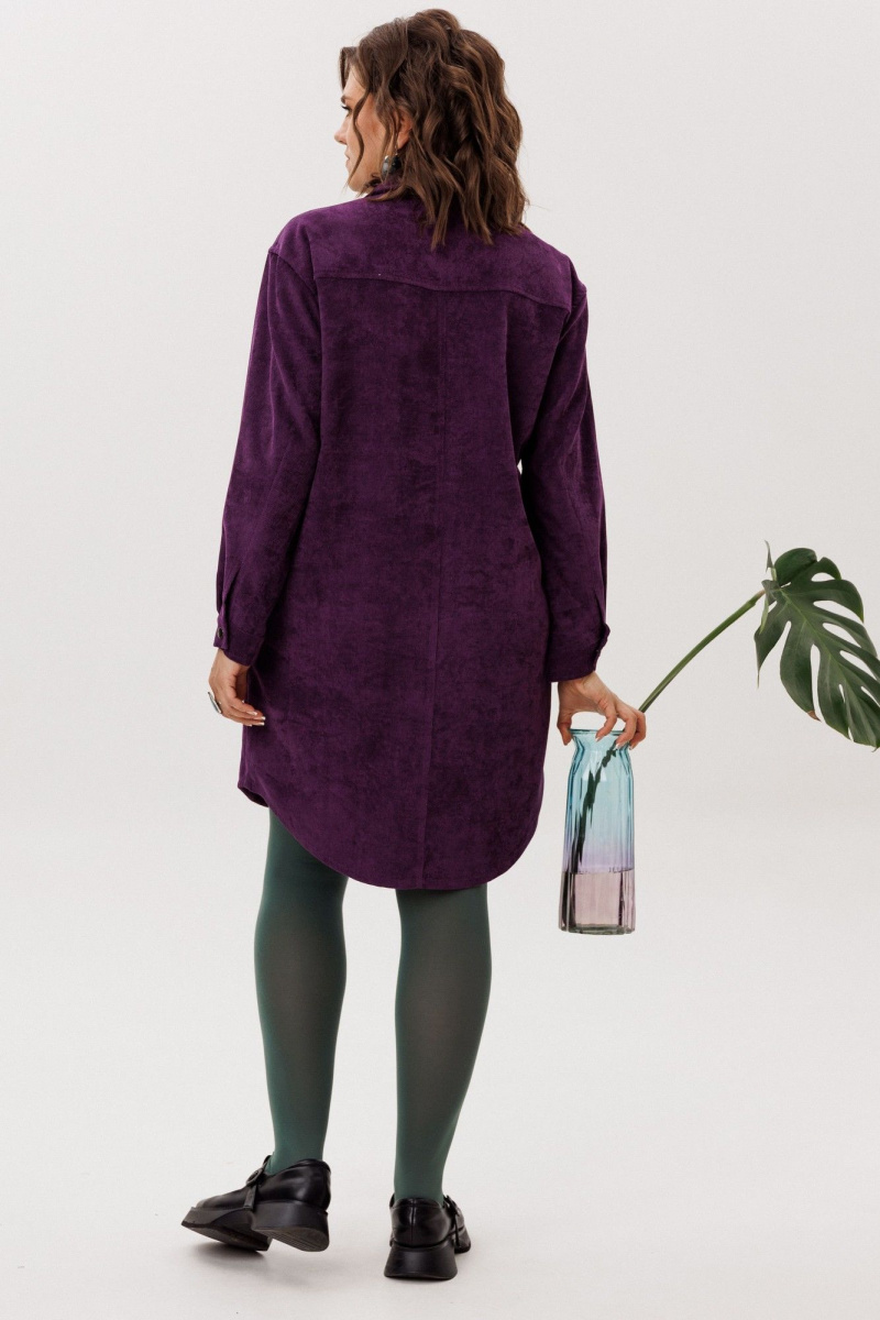 Платья Anelli 1771 сливовая_безмятежность