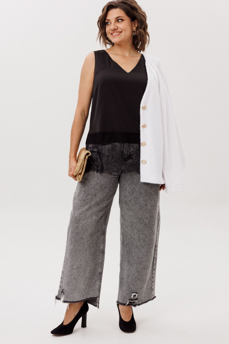 Топы Anelli 1664 черный_лед