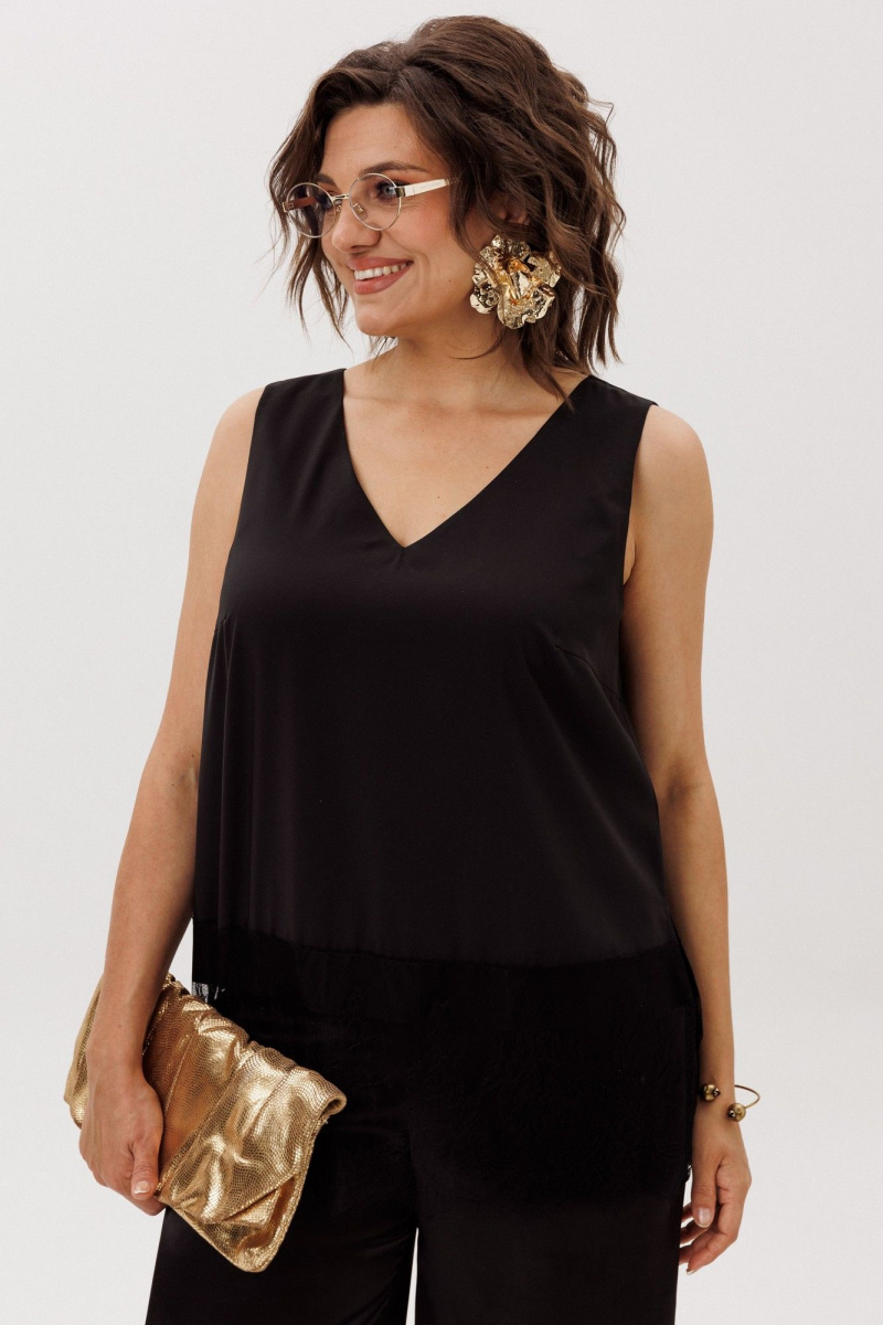 Топы Anelli 1664 черный_лед