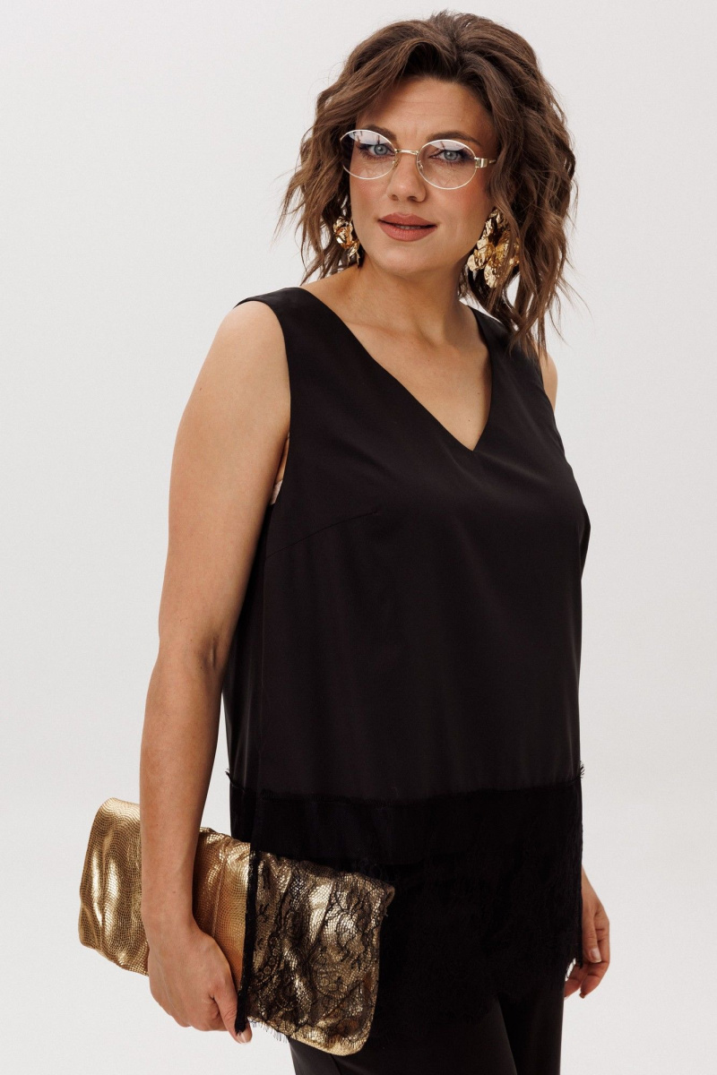 Топы Anelli 1664 черный_лед