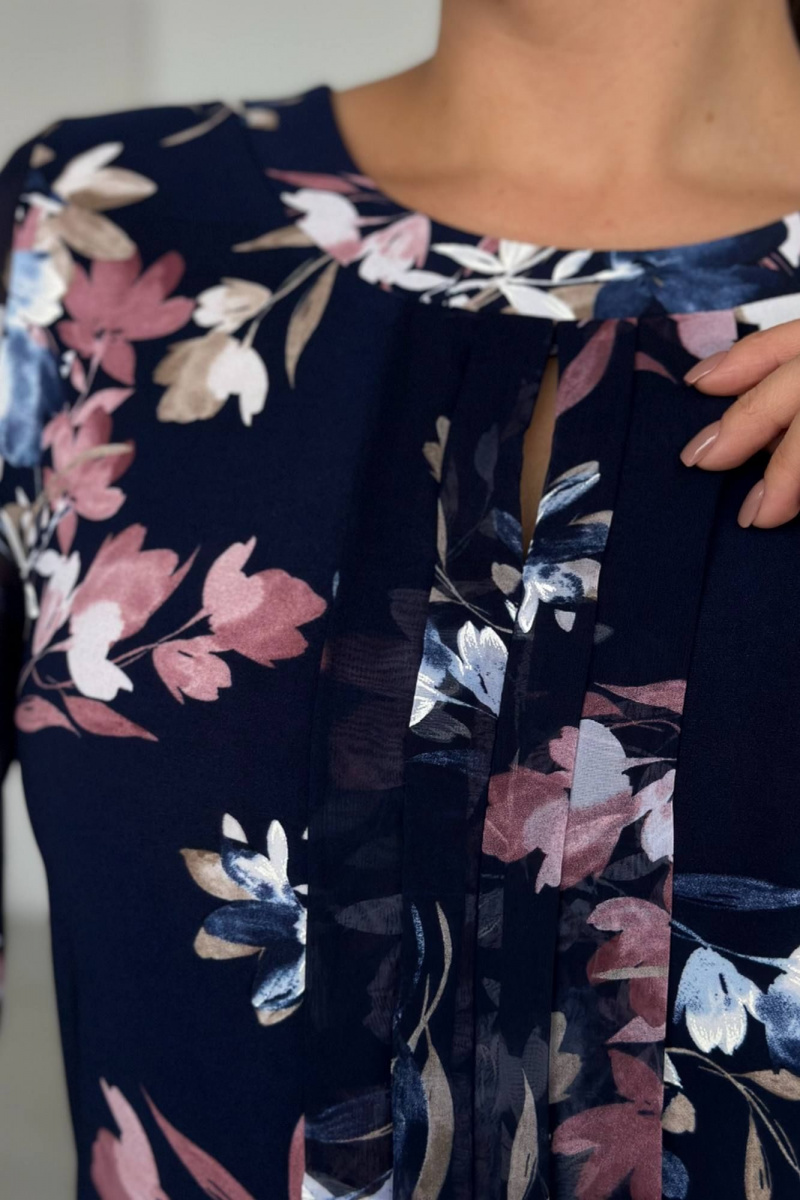 Блузы LindaLux 217 тюльпан