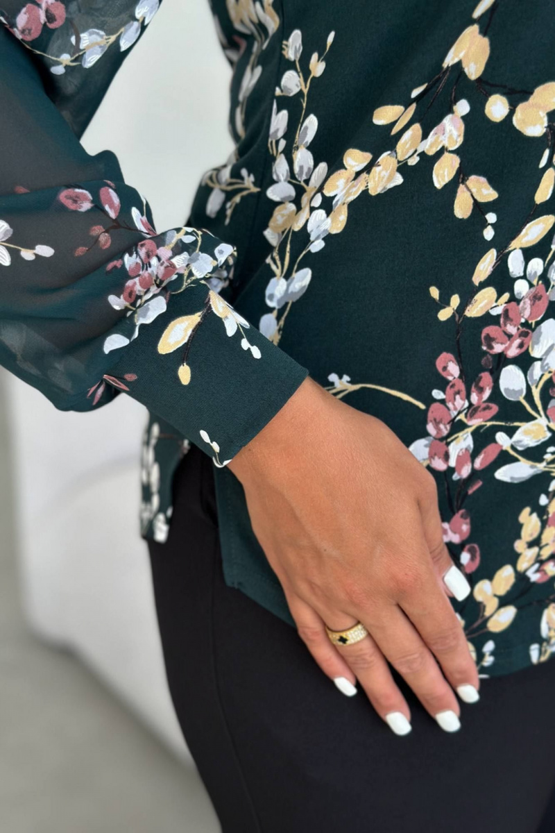 Блузы LindaLux 1-489 зеленаяверба