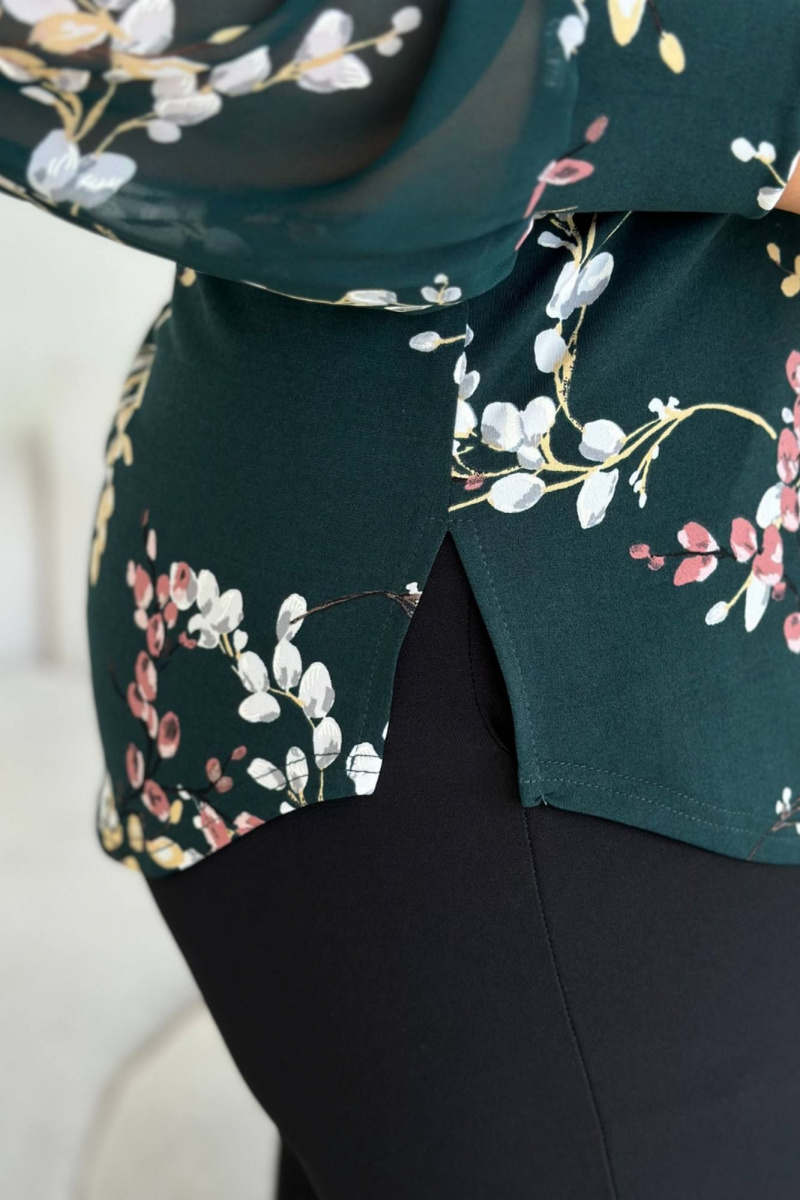 Блузы LindaLux 1-489 зеленаяверба