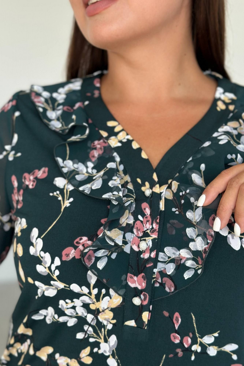 Блузы LindaLux 1-489 зеленаяверба