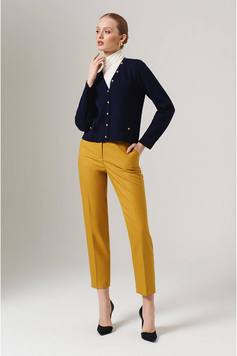 Кардиганы Nelva 1900 синий