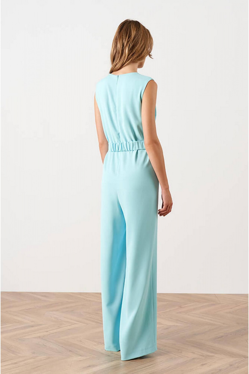 Женский комбинезон Nelva 31041 аквамарин