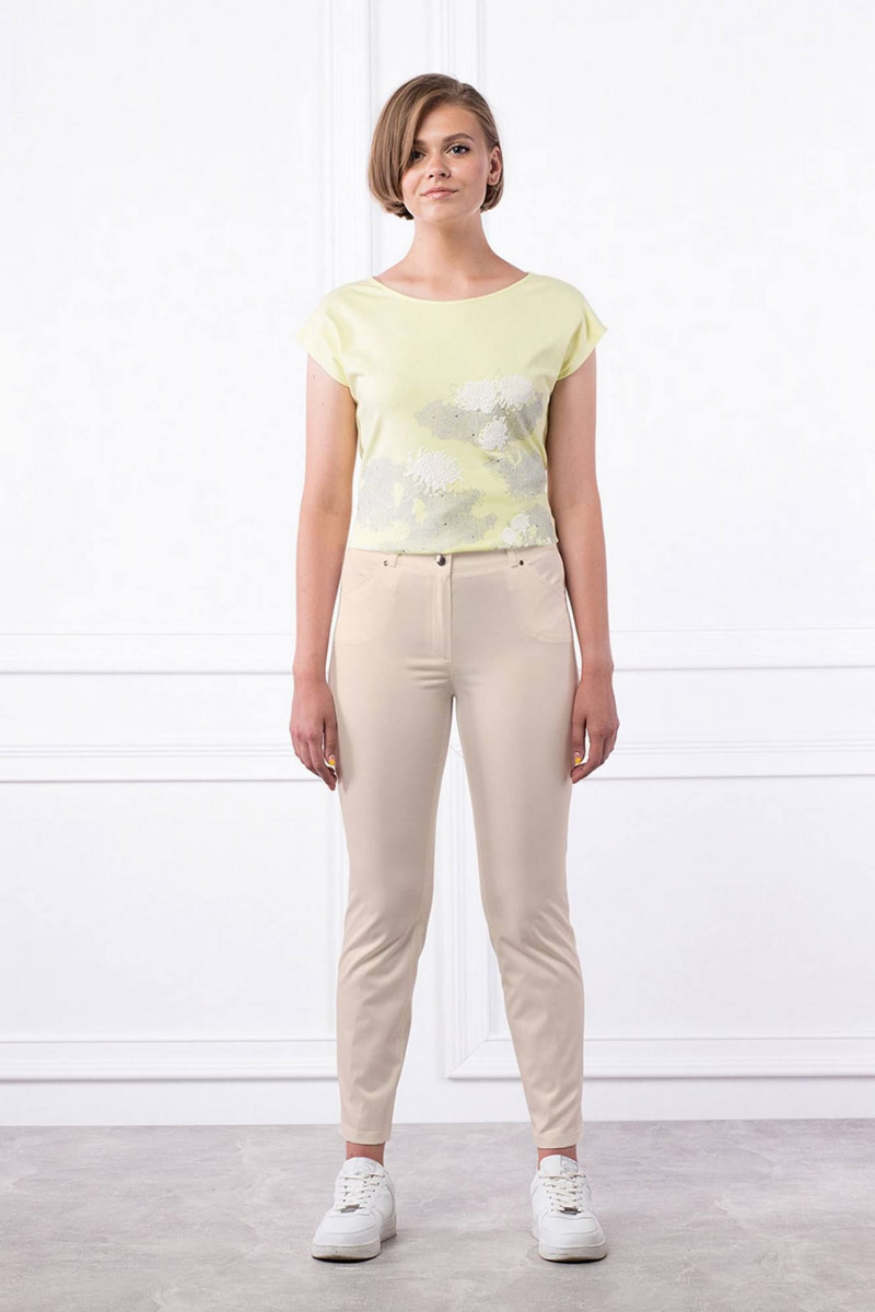 Брюки Nelva 3653 св.бежевый