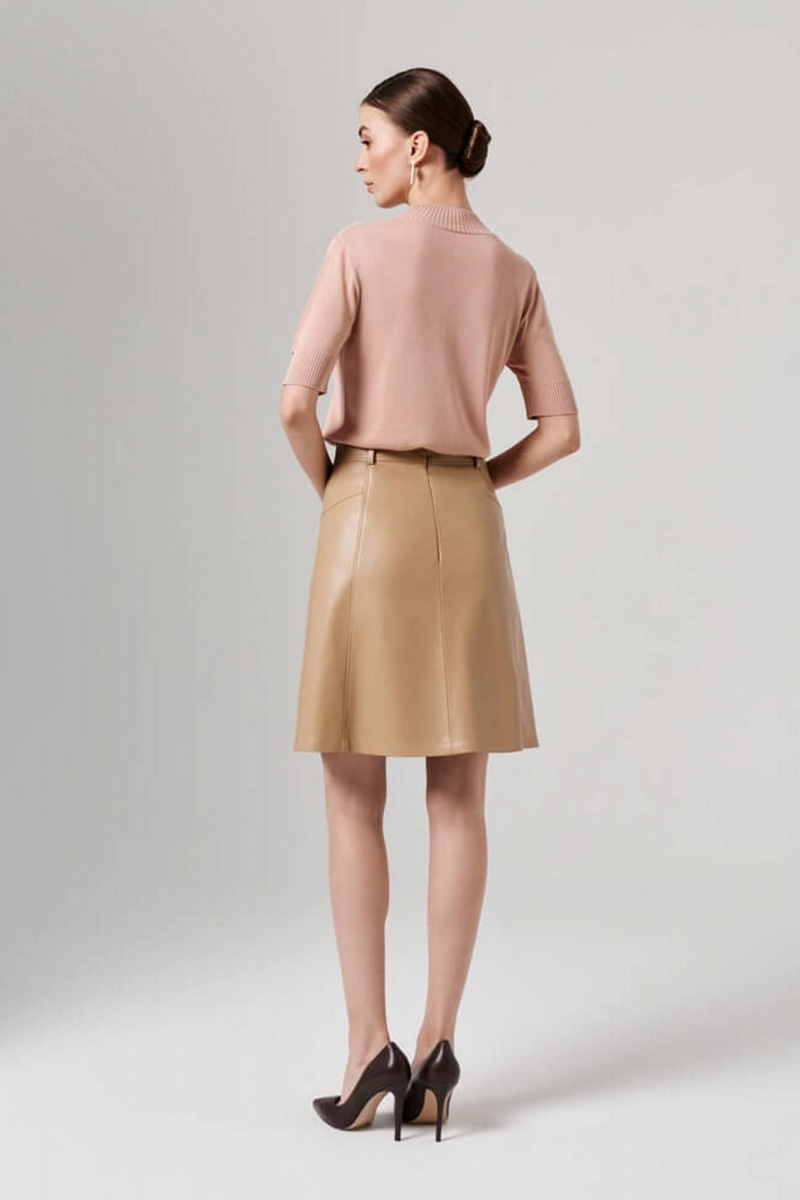 Юбки Nelva 4864 бежевый