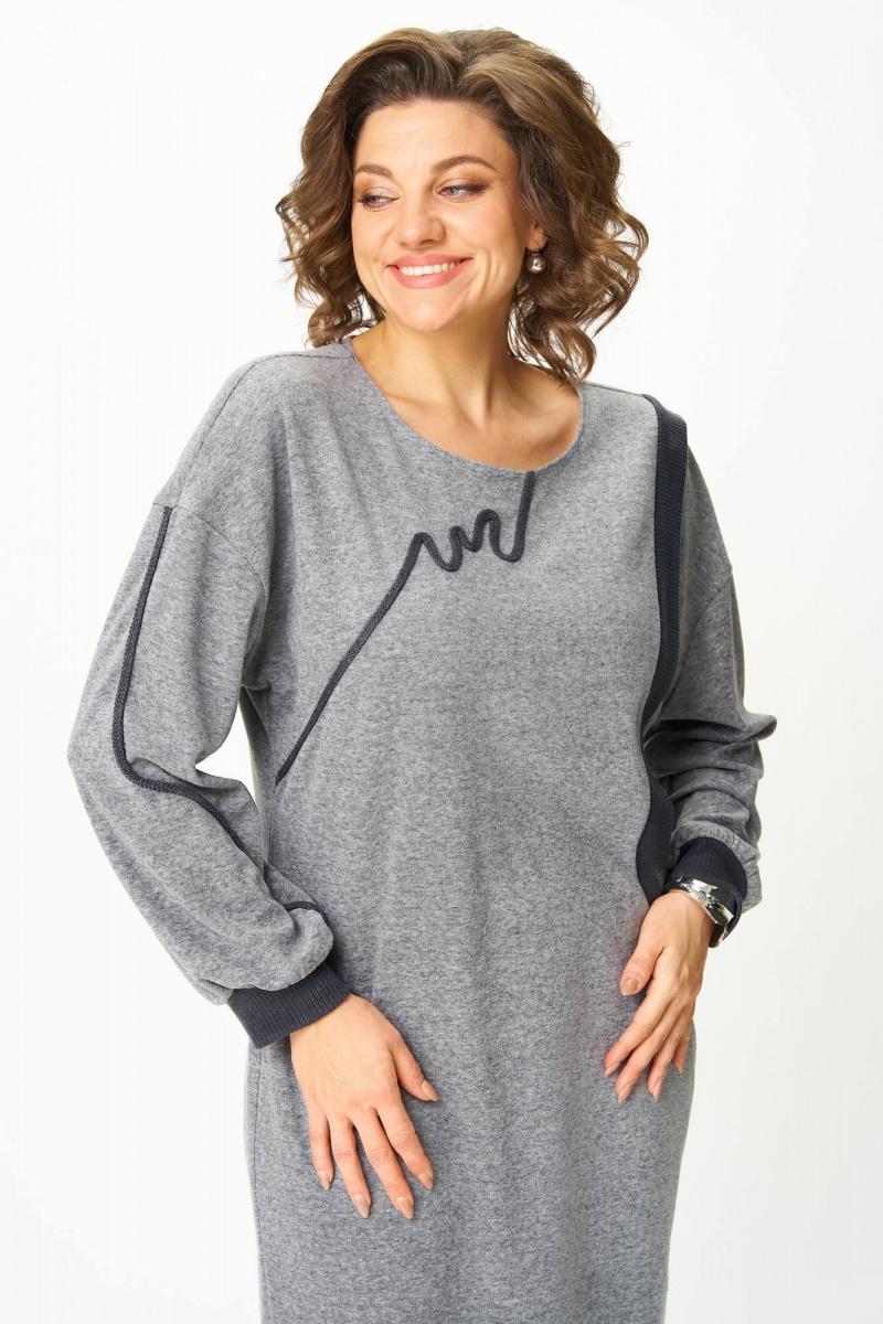 Платья Karina deLux M-1402 серый