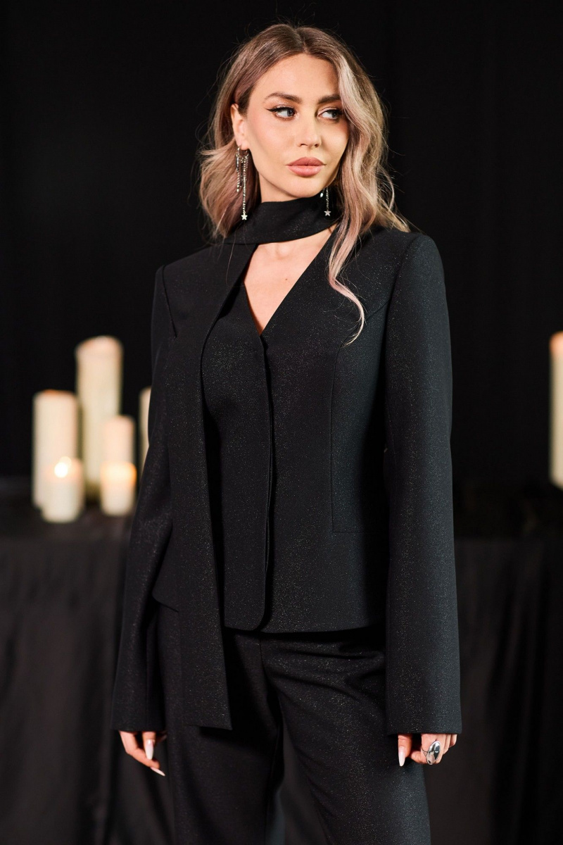 Брючный костюм Golden Valley 6749 черный