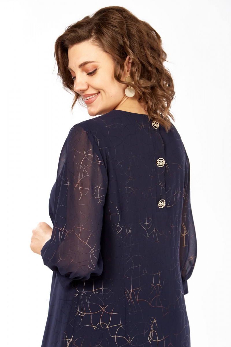 Платья Karina deLux M-1409 темно-синий