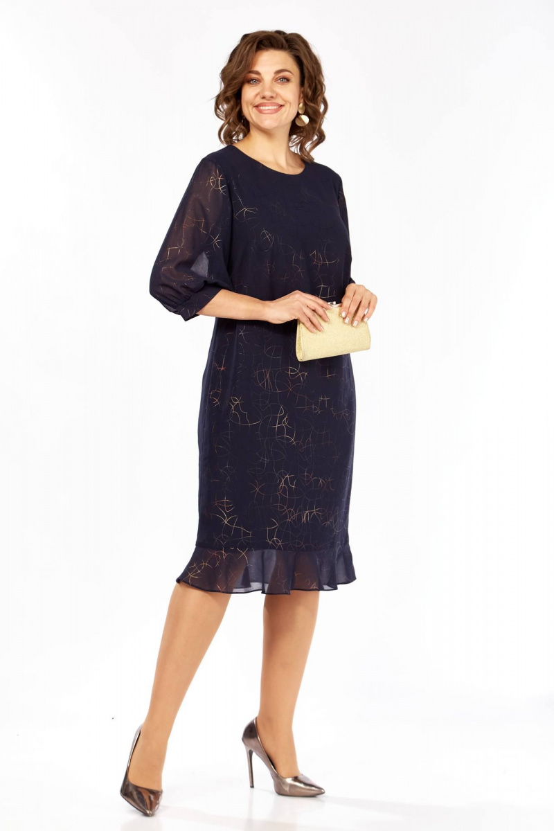 Платья Karina deLux M-1409 темно-синий