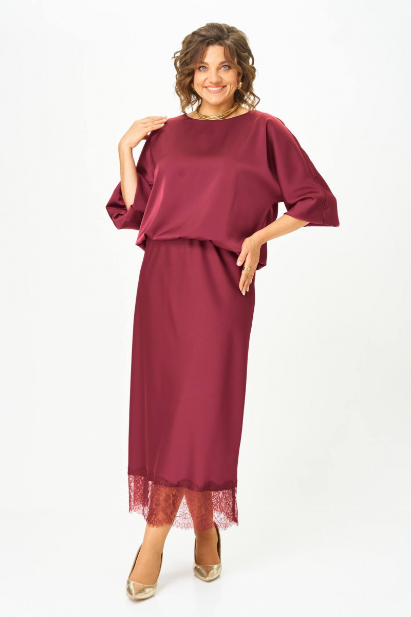 Юбочный комплект Karina deLux M-1410 бордо