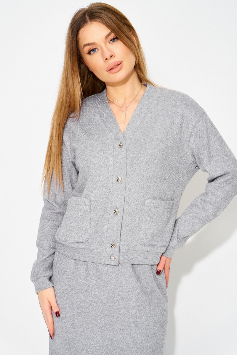 Юбочный комплект Laikony L-283 серый