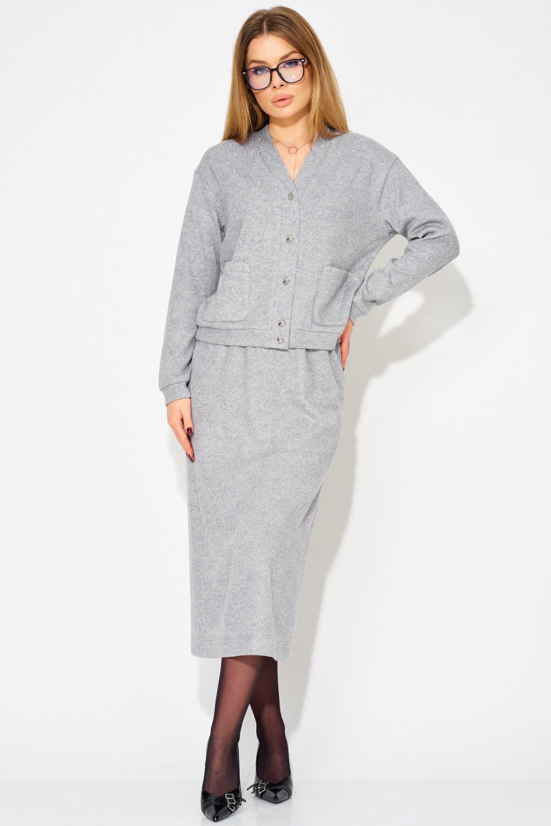 Юбочный комплект Laikony L-283 серый