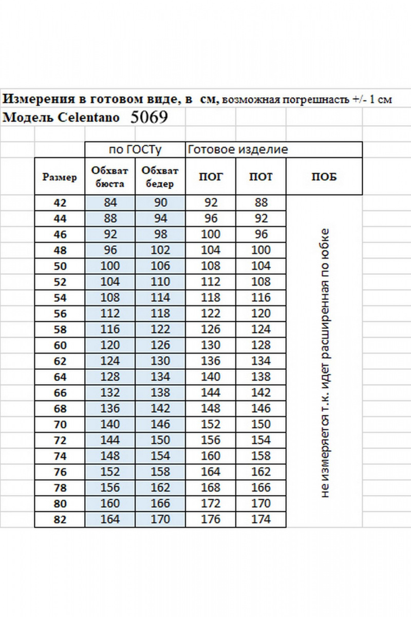 Платья Celentano lite 5069 мультиколор