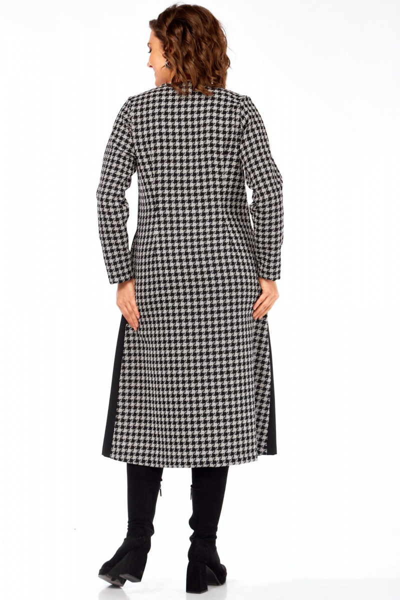 Платья Celentano lite 5070 гусиная_лапка/однотон