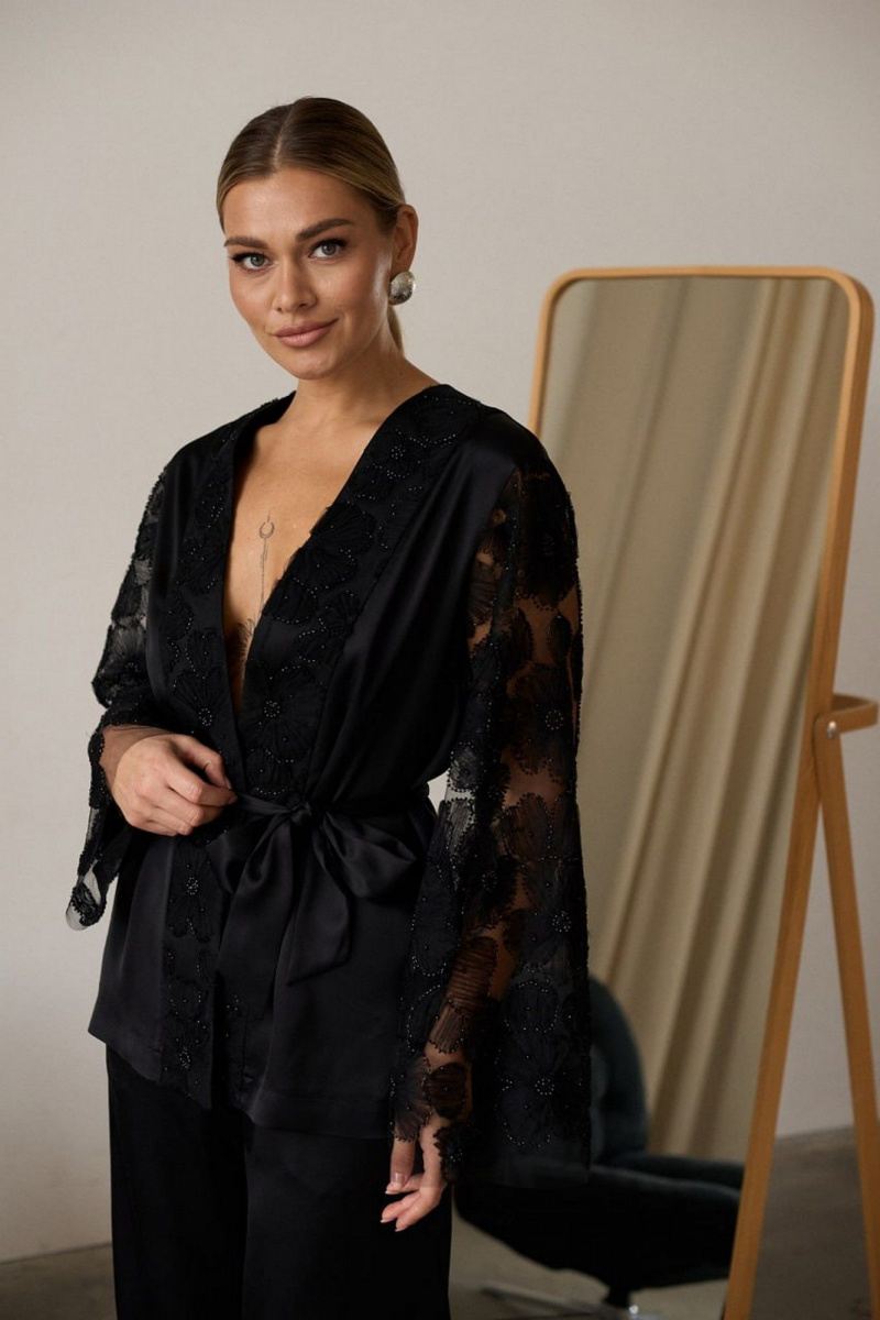 Брючный костюм AMUAR 1087 черный