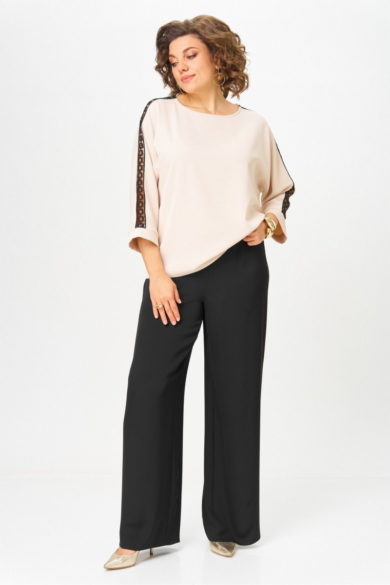 Блузы Rumoda 2274_дл_бежевый