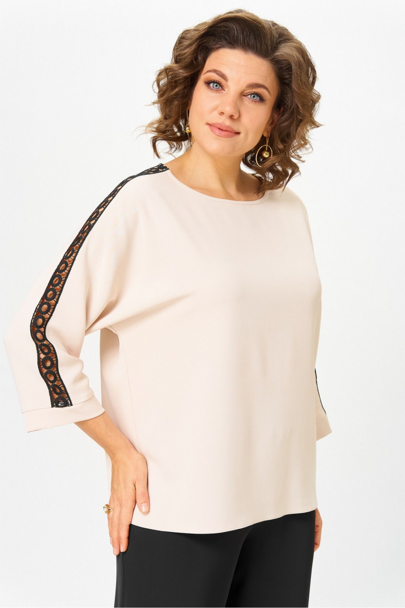 Блузы Rumoda 2274_дл_бежевый