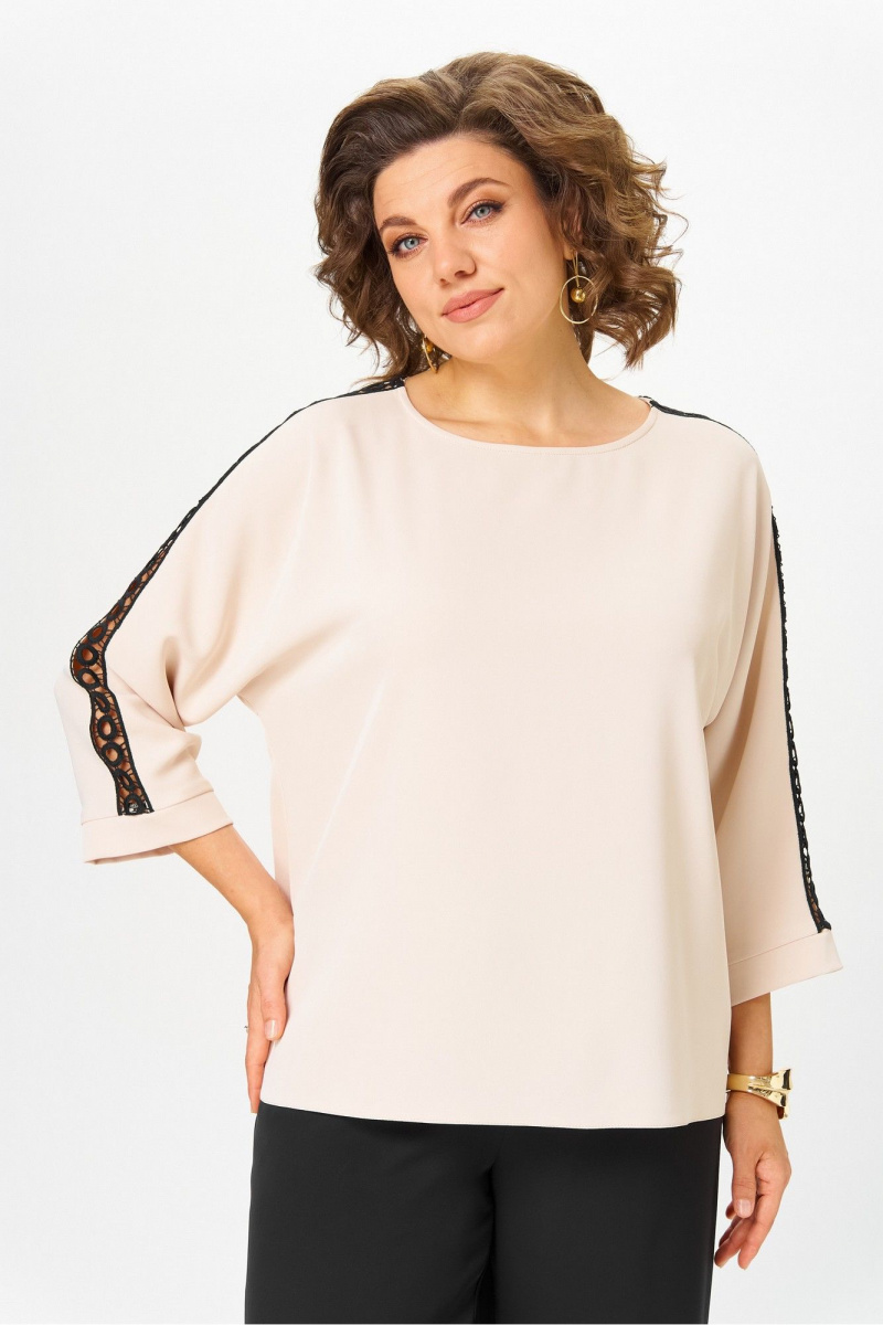 Блузы Rumoda 2274_дл_бежевый