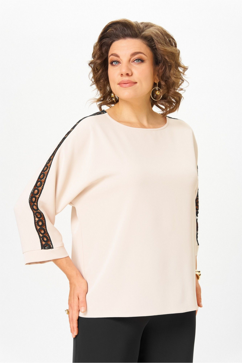 Блузы Rumoda 2274_дл_бежевый