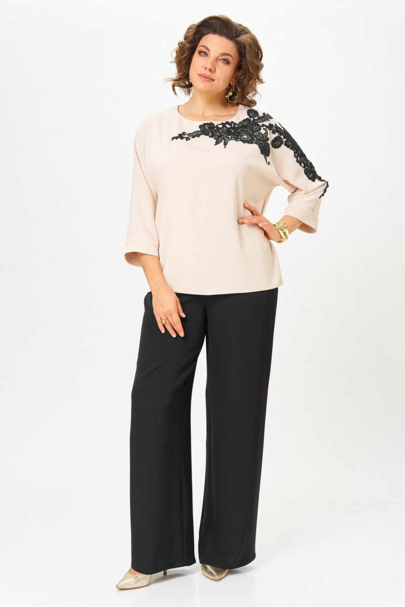 Блузы Rumoda 2277_дл_бежевый