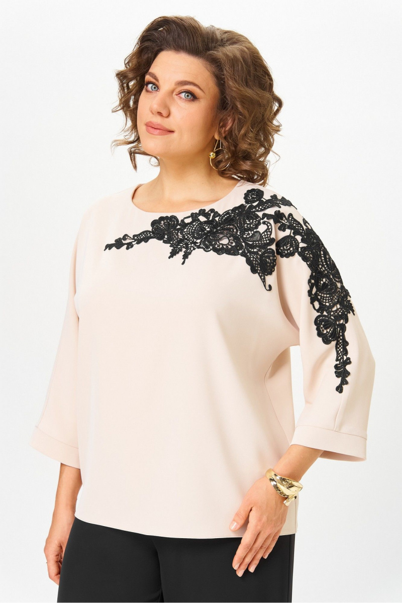 Блузы Rumoda 2277_дл_бежевый