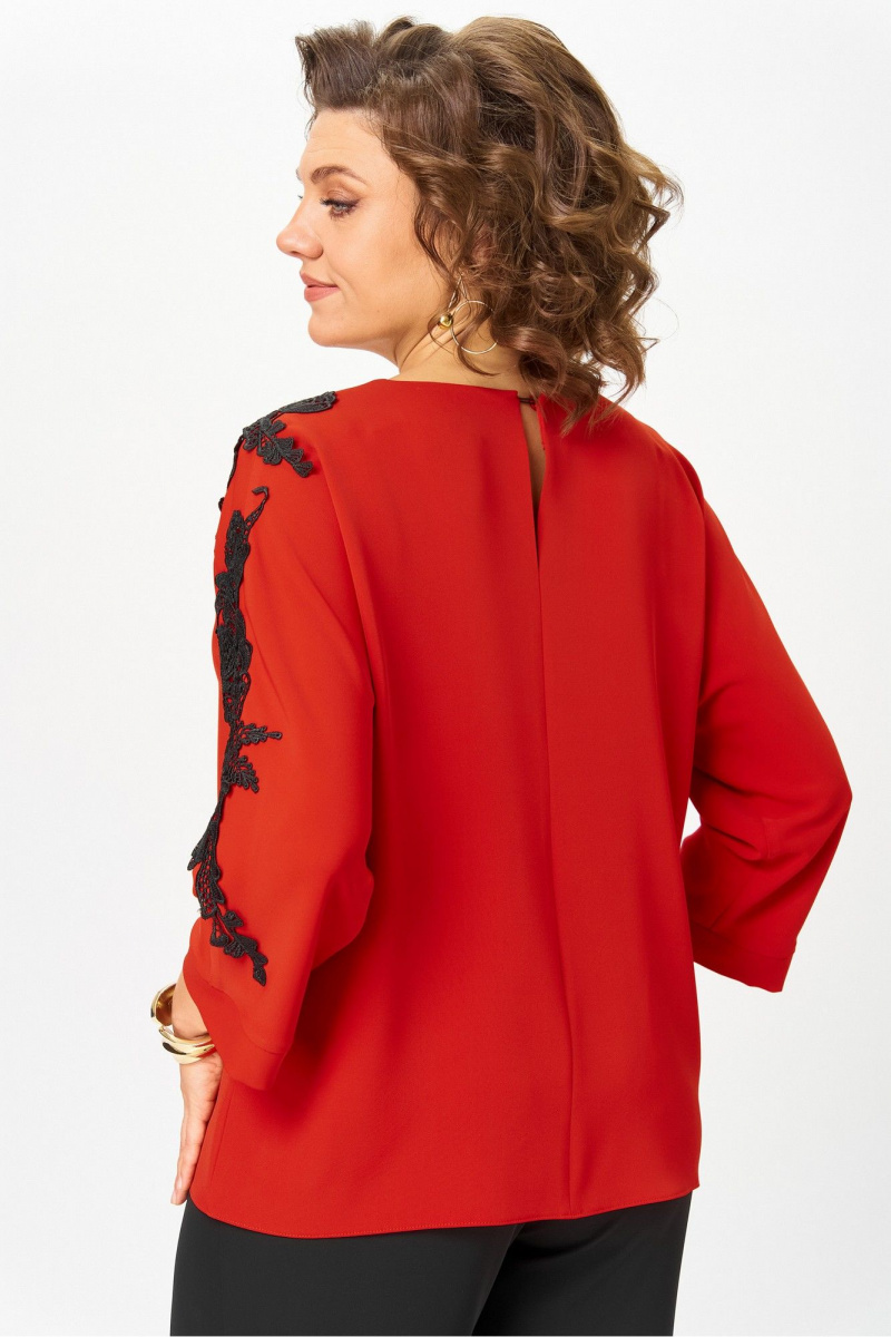 Блузы Rumoda 2277_дл_красный