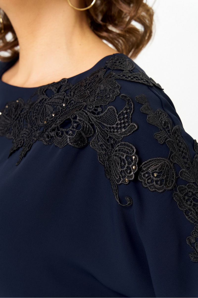 Блузы Rumoda 2277_дл_синий