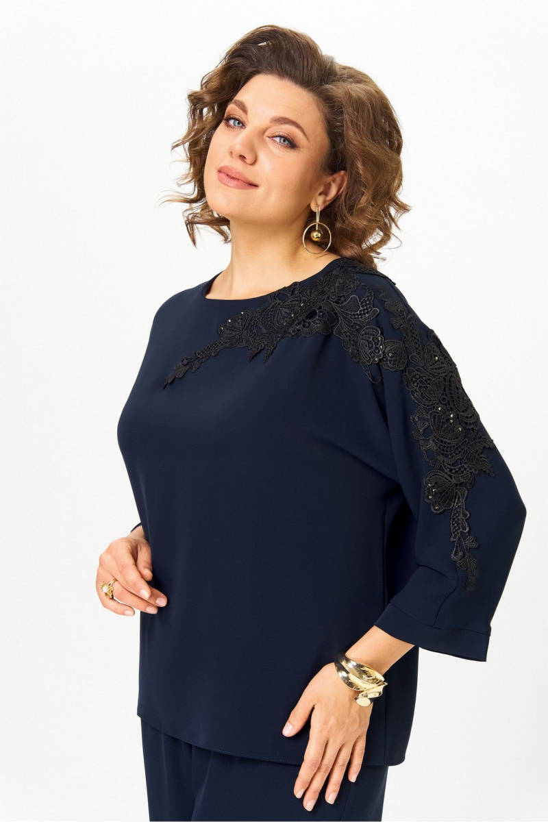 Брючный костюм Rumoda 2278_дл_синий