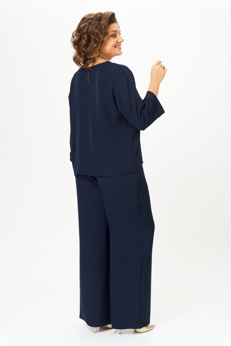 Брючный костюм Rumoda 2278_дл_синий
