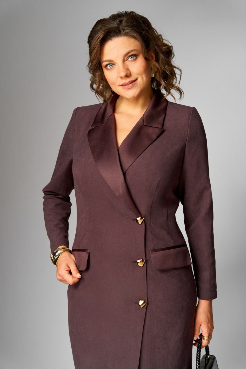 Платья Орхидея 1626-1 темно-бордовый