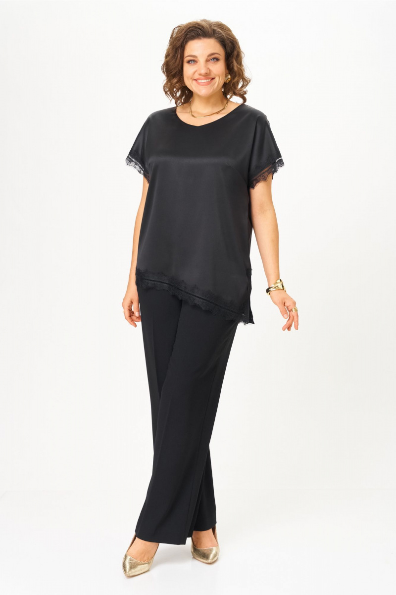 Блузы STEFANY 496 черный