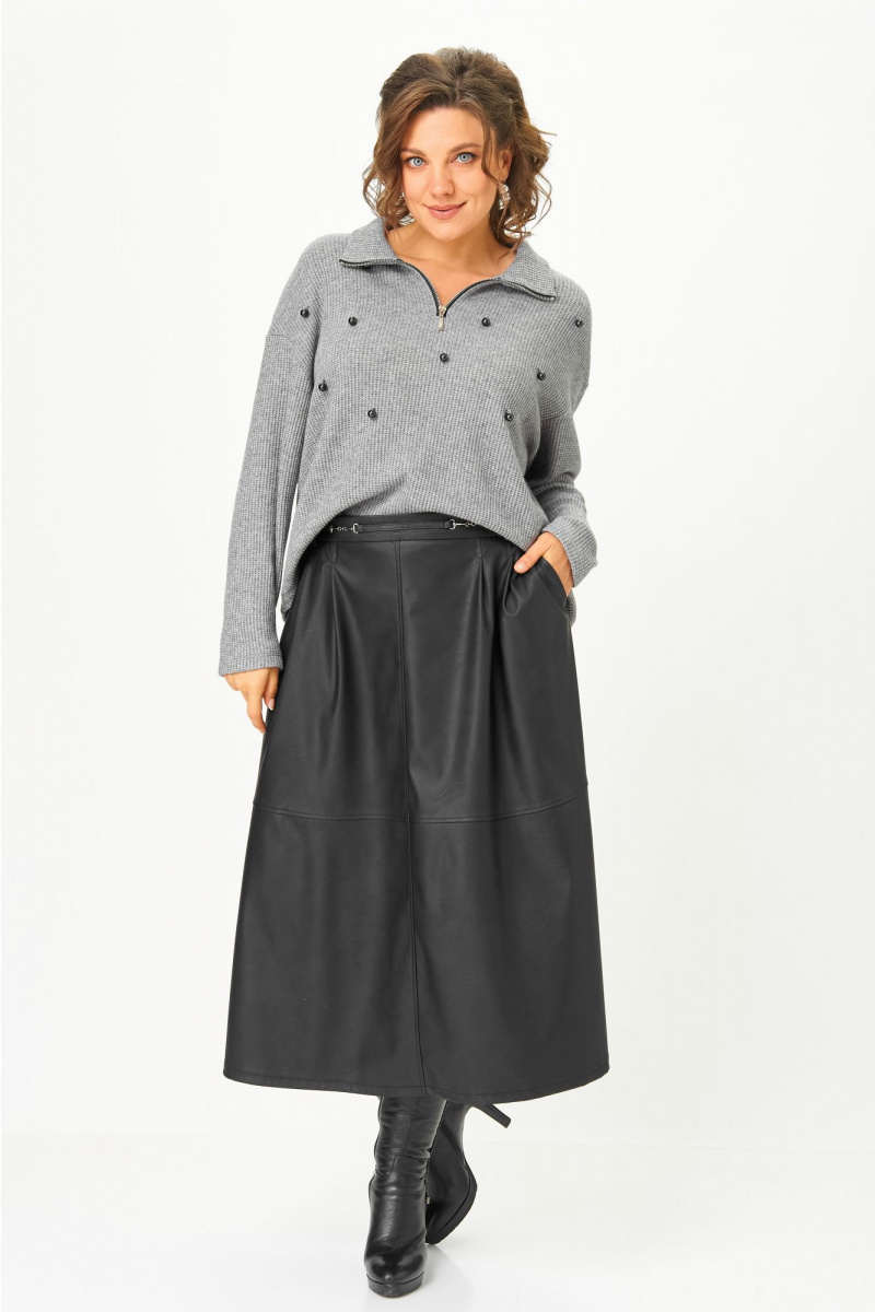 Юбки Andina city 1022-25 черный