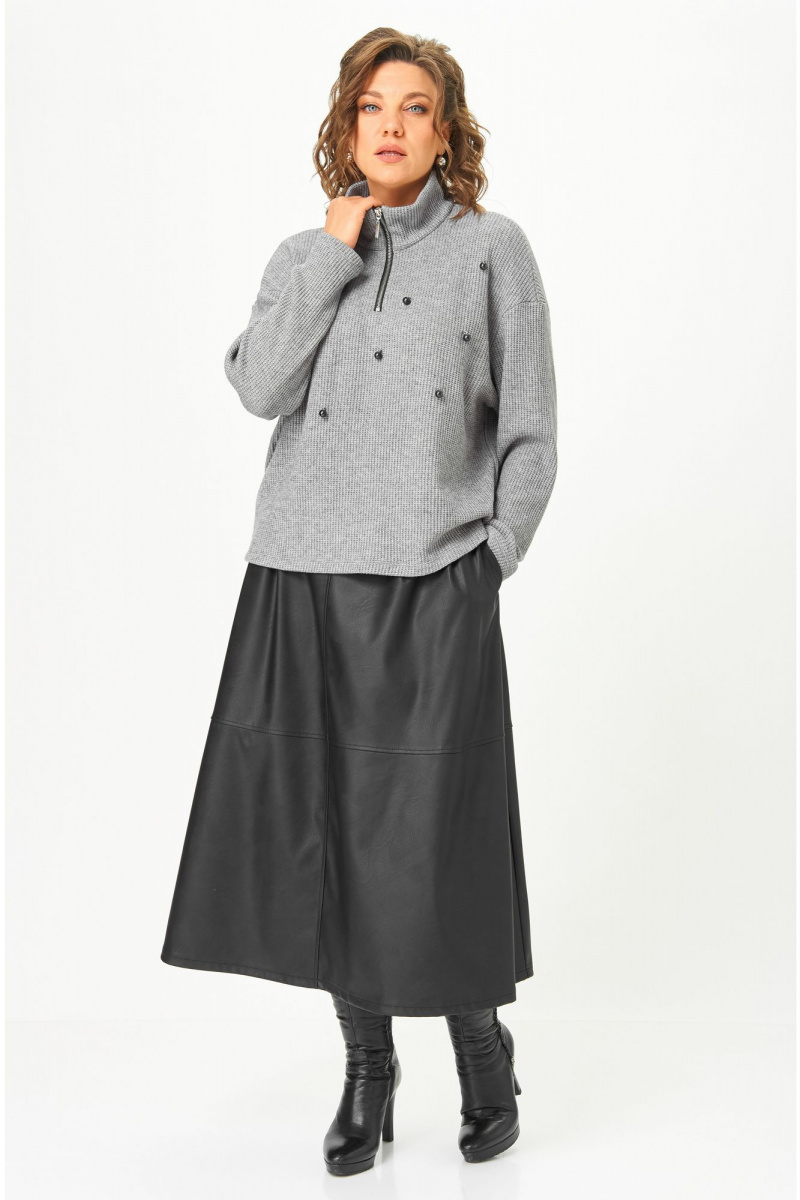 Джемперы Andina city 3016-25 серый