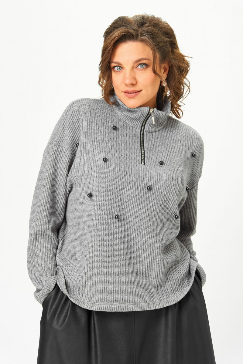 Джемперы Andina city 3016-25 серый