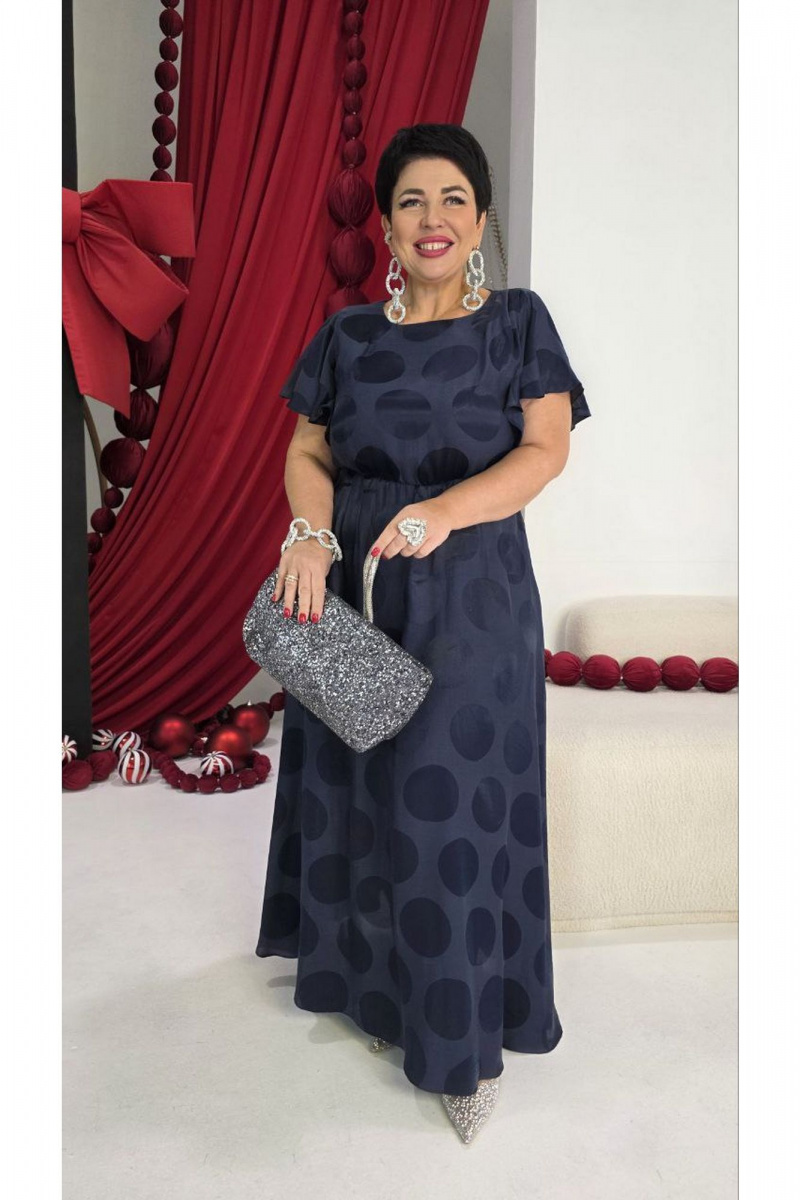 Платья Vittoria Queen 28483 темно-синий