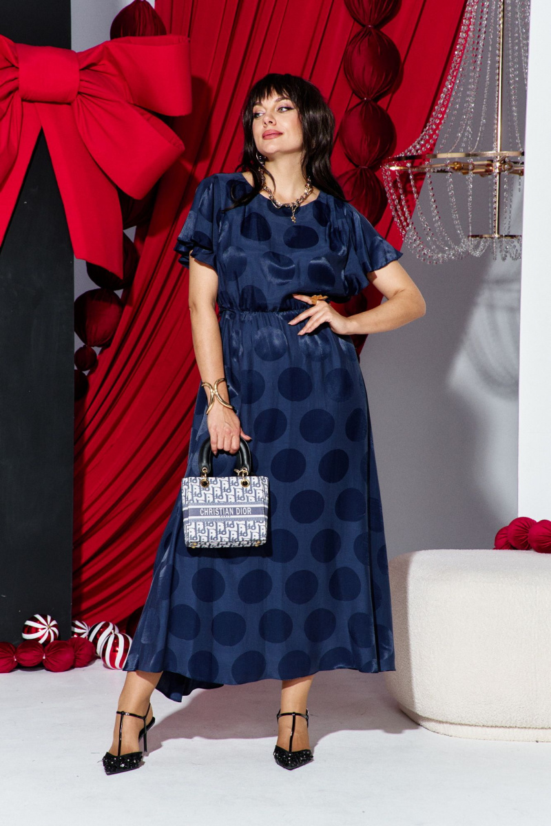 Платья Vittoria Queen 28483 темно-синий