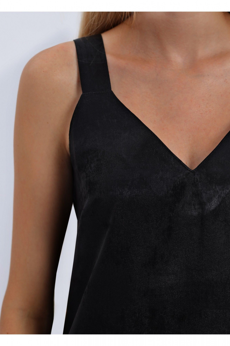 Блузы Полинушка 153Б черный