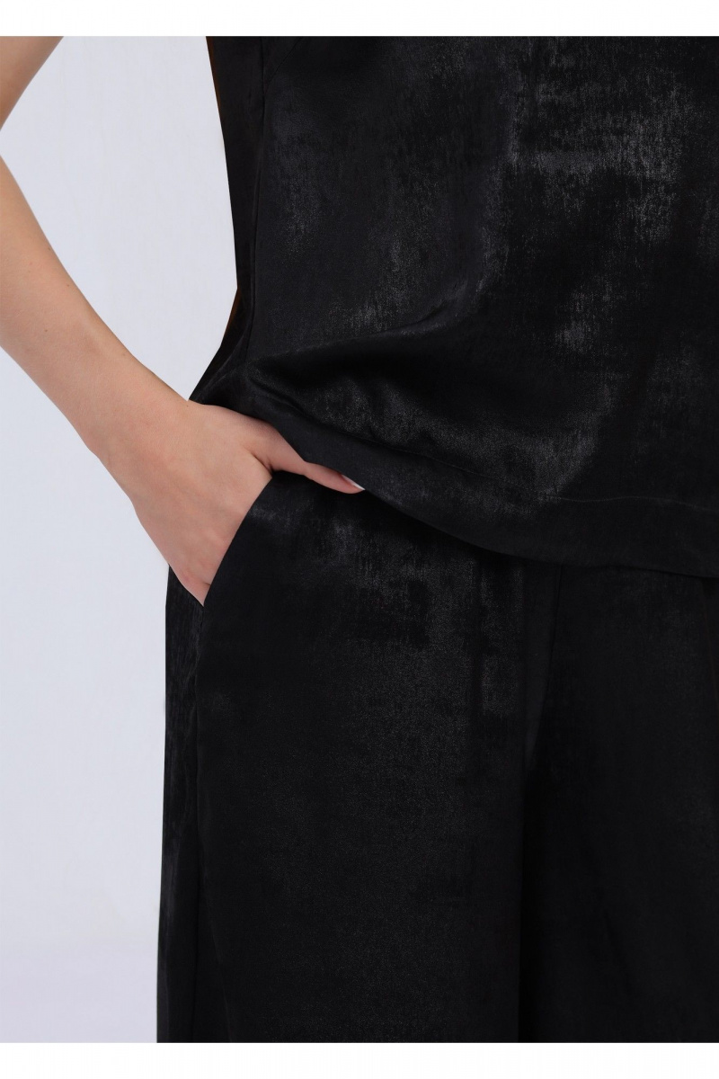 Блузы Полинушка 153Б черный