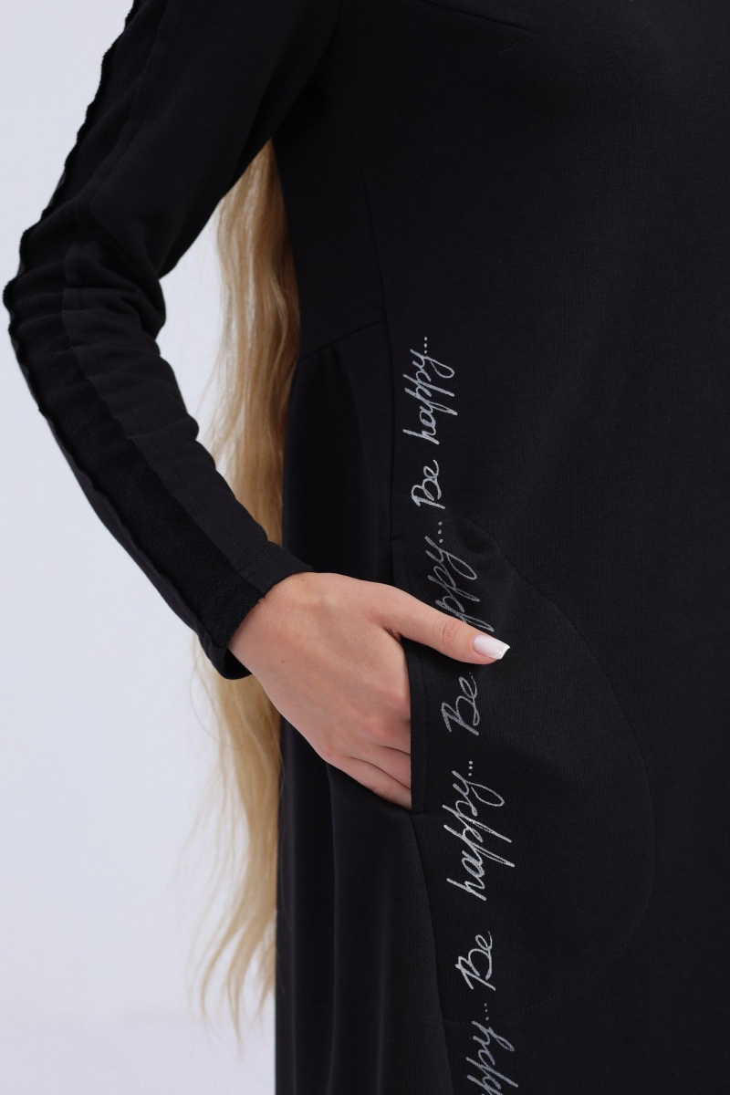 Платья Полинушка 645/1 черный