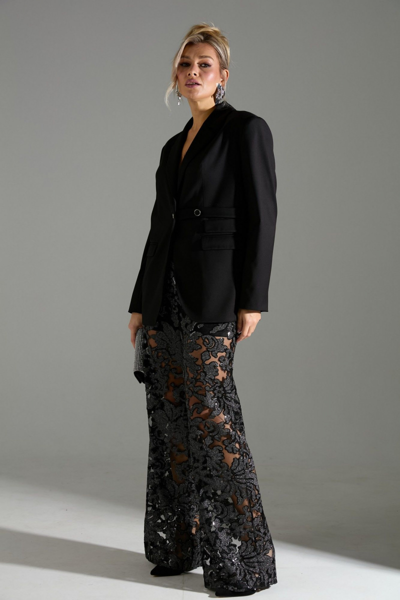 Брючный костюм LM К43040 черный