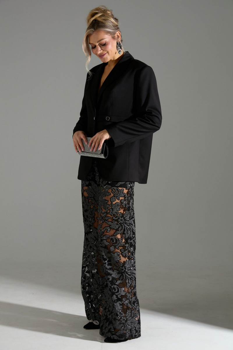 Брючный костюм LM К43040 черный