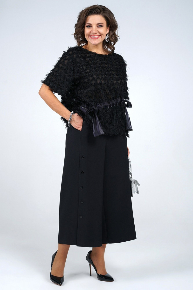 Брючный комплект Alani Collection 2464 черный